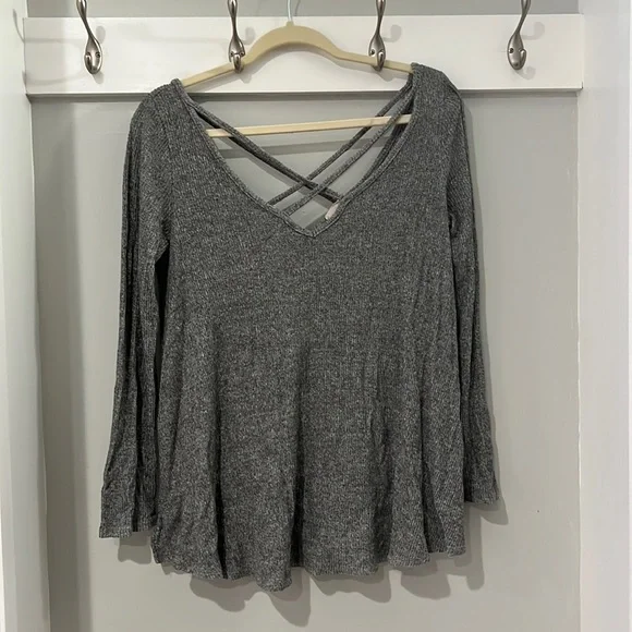 Cross Front Long Sleeve - Picture 1 of 4